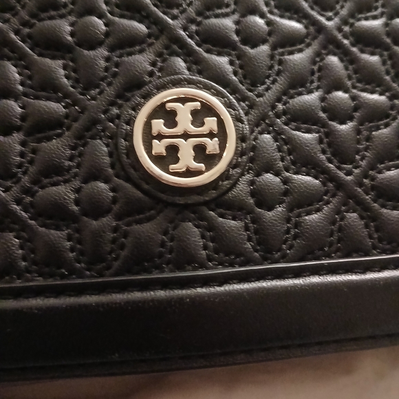 Tory Burch Black Quilted Crossbody Bag - Picture 9 of 13
